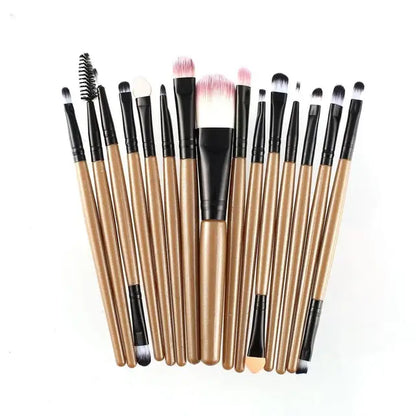 15pcs/set Makeup Brushes Eyelash Powder Tool