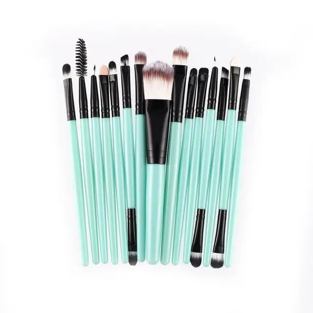 15pcs/set Makeup Brushes Eyelash Powder Tool