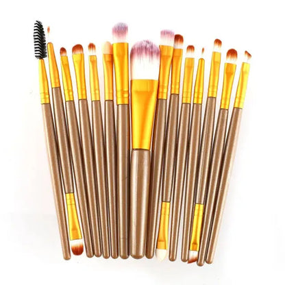 15pcs/set Makeup Brushes Eyelash Powder Tool