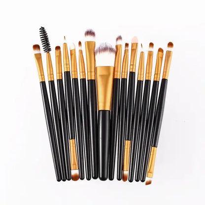 15pcs/set Makeup Brushes Eyelash Powder Tool