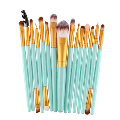 15pcs/set Makeup Brushes Eyelash Powder Tool