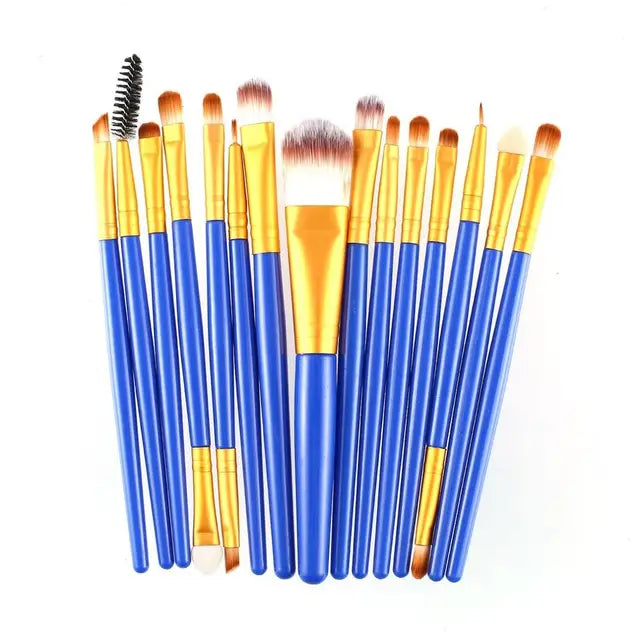 15pcs/set Makeup Brushes Eyelash Powder Tool