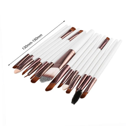 15pcs/set Makeup Brushes Eyelash Powder Tool