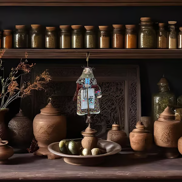 Final 3 Hours: 60%OFF🔥🧙Handmade Kitchen Witch Doll