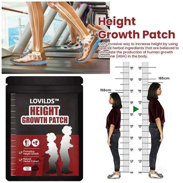 Elevate Your Height with LOVILDS™ Herbal Foot Patch🌿 - Unlock Growth Naturally