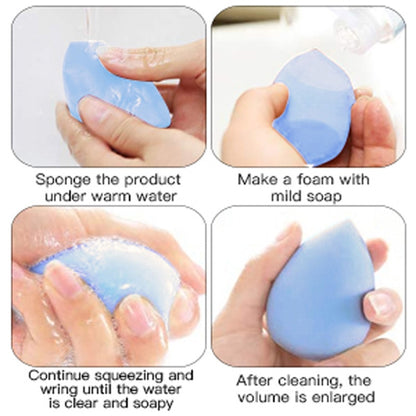 Makeup Sponge Microfiber Professional Fluff Surface Cosmetic Puff Tool