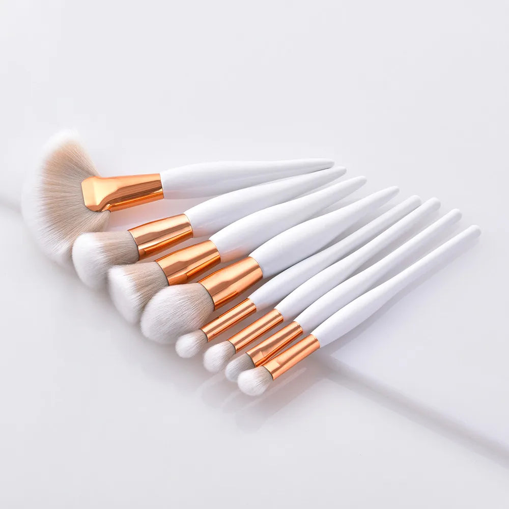 8 pcs Makeup Brushes Set Foundation Eyeshadow  Tool