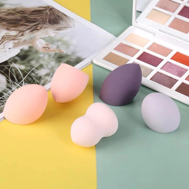 7 PCS Makeup Sponges Beauty Egg Makeup  Tool