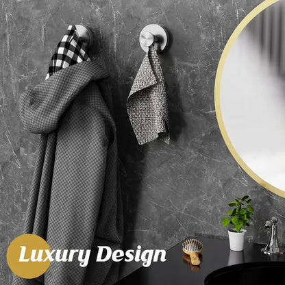 🔥Versatile Suction Hooks – Non-Slip, Waterproof, and Perfect for Bathroom & Kitchen Storage