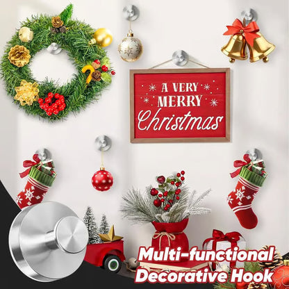 🔥Versatile Suction Hooks – Non-Slip, Waterproof, and Perfect for Bathroom & Kitchen Storage